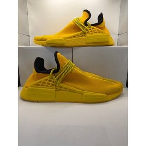 Adidas Pharrell Williams Hu NMD "Human Race" Yellow – Size 10